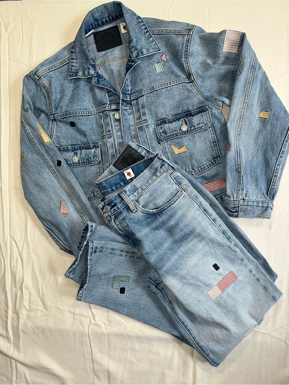 Levi’s Made In Japan (MIJ) Matching Denim Set Type II Trucker Jacket & Jeans